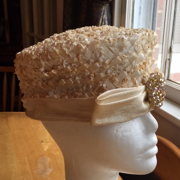Dana Marte Pillbox style vintage hat for collectio - Picture 2 of 14